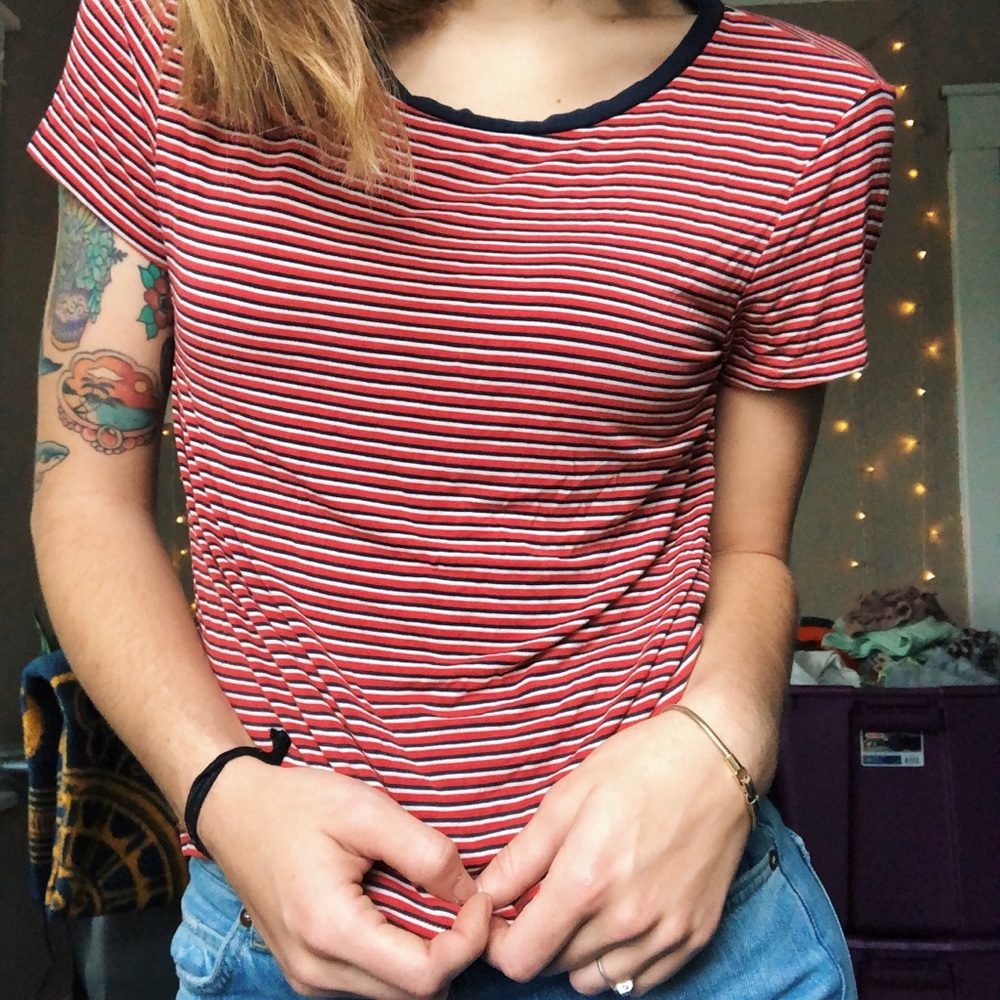 Soft Stripe Tee
